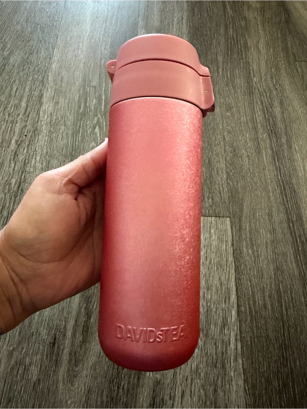 Pink Travel Tumbler - Insulated Tea Bottle